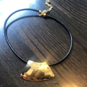 Black and gold necklace